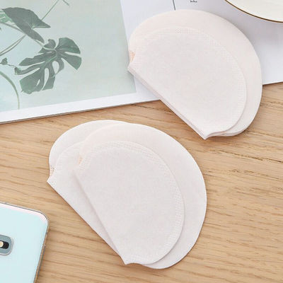 Acciaio bianco usa e getta sotto il braccio cuscinetti assorbenti di cotone anti sudore per 11*9.5cm/12.5*9.5cm/12.5*11cm