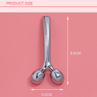 Ball Face Gua Sha Metal Roller Gua Sha Stainless Steel Face Roller per la cura della pelle con logo del cliente e funzione musicale