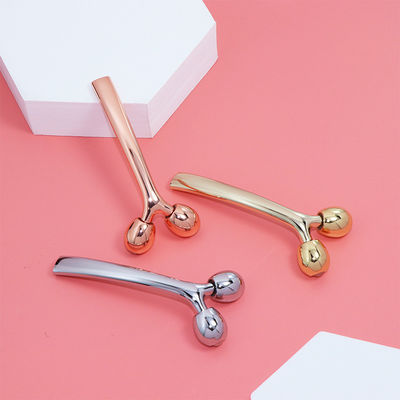 Ball Face Gua Sha Metal Roller Gua Sha Stainless Steel Face Roller per la cura della pelle con logo del cliente e funzione musicale
