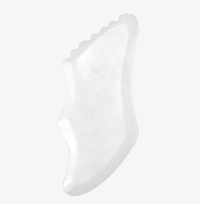 2024 Jade Bianco Facciale Corpo Giada Guasha Massaggiatore Gua Sha Pietra Scraping Board 11,8cm*5cm*0,5cm per Corpo e Faccia