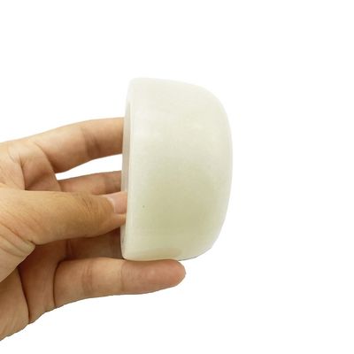 Tecnica Maschera di Giada Bianca Naturale lucidata Tazza e Spatula Set per la perfetta consistenza della maschera