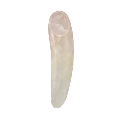 Tecnica Maschera di Giada Bianca Naturale lucidata Tazza e Spatula Set per la perfetta consistenza della maschera