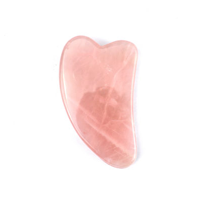 Scraper portatile naturale di giada Gua Sha per massaggio del viso e del collo e cura della bellezza
