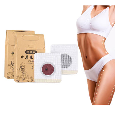 10pcs Volume corporeo efficace Erbe cinesi perdita di peso corpo bruciare i grassi cerotto dimagrante ombelico Slim adesivo disintossicazione