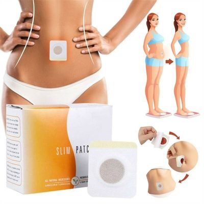 Funzione di massaggio 30pcs tessuto non tessuto bruciatore di grasso perdita di peso Detox Slim Patch per il naso adesivo prodotti dimagranti cura del corpo