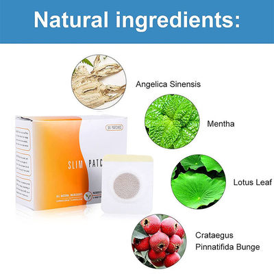 Funzione di massaggio 30pcs tessuto non tessuto bruciatore di grasso perdita di peso Detox Slim Patch per il naso adesivo prodotti dimagranti cura del corpo