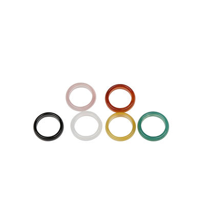 2024 Design Magic Jade Rings for Women Jade Color Finger Rings Good Luck Gifts Altro