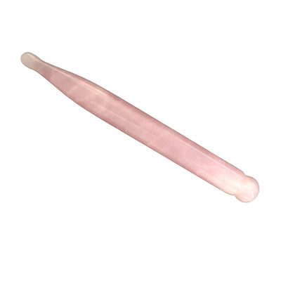 2024 Rose Quartz Gua Sha Massaggio con punti di agopuntura Guasha Pen Per il trattamento del corpo con logo disponibile Best seller