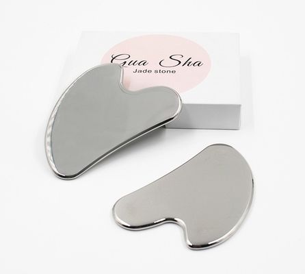 Acciaio inossidabile Gua Sha Scraping Guasha Board Facial Spa Massaggiatore Corpo Massaggio Meridiano Cura della pelle Strumento di salone di bellezza