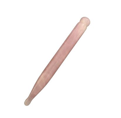 2024 Rose Quartz Gua Sha Massaggio con punti di agopuntura Guasha Pen Per il trattamento del corpo con logo disponibile Best seller
