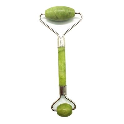 Roller Faciale di Giada 100% Naturale Forte per Massaggio Faciale e Pietra di Rilassamento