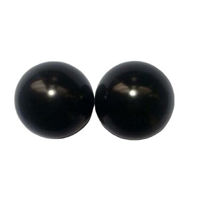 50mm intagliato naturale Bian nero di pietra palla di mano massaggio di massaggio e guarigione liscia sfera di cristallo per massaggio del corpo e guarigione