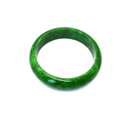 Love Green Enamel Jadeite Bracelets Bangles Charms Women Jade Bangle Natural Burma Hot Item per gli amanti del Feng Shui