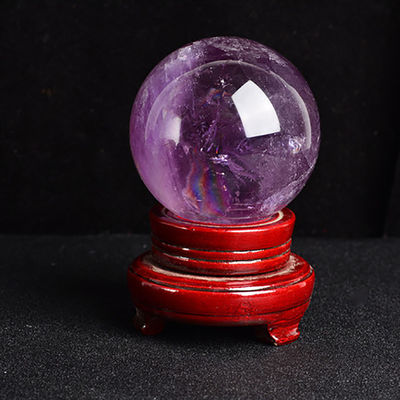 3-5/Appect Natural Amethyst Ball Fengshui Decorazione Sfera di pietra preziosa per la decorazione di casa e ufficio