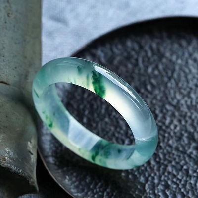 OEM/ODM Acceptabile Gioielleria Decorazione Giada Naturale Ghiaccio Giada Braccialetto Smeraldo Verde Donne Giada Cristallo Pietra Braccialetto