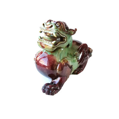 Statua di Pixiu in giada naturale in stile Feng Shui Perfetta per decorare la vostra casa