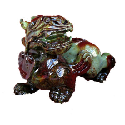 Statua di scultura in pixiu di cristallo di quarzo personalizzata per Feng Shui OEM/ODM accettato