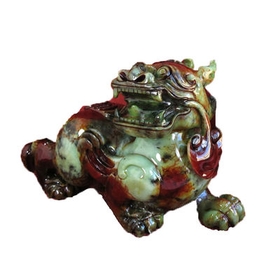 Statua di scultura in pixiu di cristallo di quarzo personalizzata per Feng Shui OEM/ODM accettato