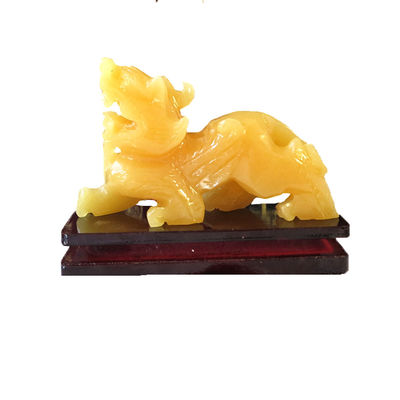 Hot seller Gemstone scultura Topaz Pixiu Giada statua da caratteristica regionale