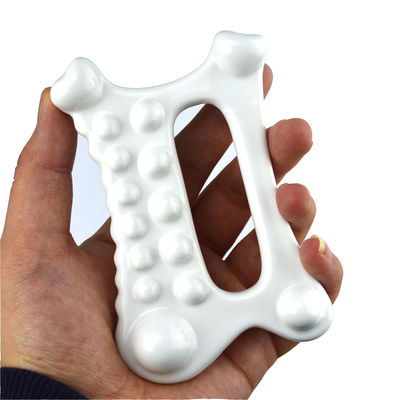 Disponibile il logo personalizzato del prodotto di bellezza coreano faccia pelle testa cuoio capelluto mani piedi attrezzo sanitario in ceramica massaggiatore Guasha