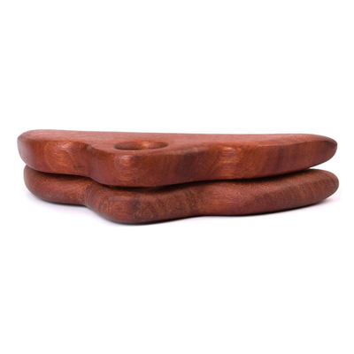 11.7*5.8cm pettine di massaggio per la cura del cuoio capelluto in legno corpo acupointo strumento di massaggio a pressione meridiano dragaggio gua sha spazzola di massaggio
