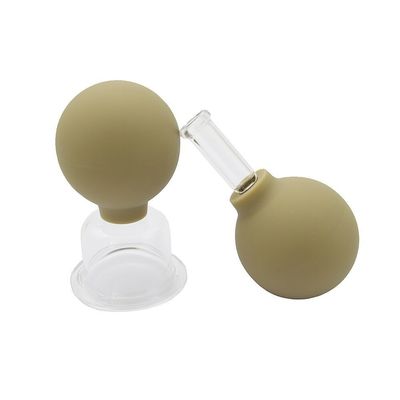 96mm Altezza Copping tradizionale cinese in vetro Massaggio Terapia di vuoto Cupping attrezzature Set Kit per la schiena Spalla Gamba Corpo
