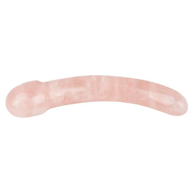 Rilassante massaggio corporeo a quarzo rosa Yoni Stick fatto a mano per il rilassamento naturale del corpo e la funzione musicale