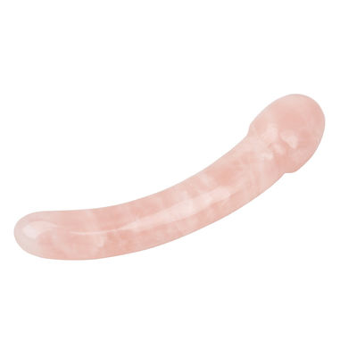 Rilassante massaggio corporeo a quarzo rosa Yoni Stick fatto a mano per il rilassamento naturale del corpo e la funzione musicale