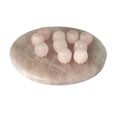 Pietra preziosa rotonda per piatti da tavolo piatti da decorazione