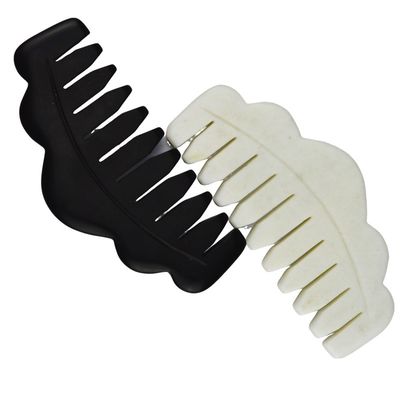 Massaggiatore del corpo Migliori prodotti 2024 Mini Natural Black Bian Stone Gua Sha Massaggio Capello Scalpo pettine Guasha Massaggiatore per viso raschiatore del corpo
