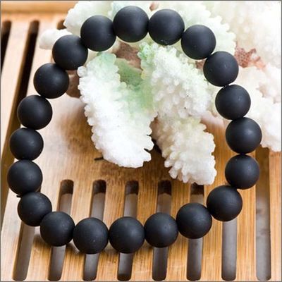 Stile Feng Shui Originale SI-bin Bian-Stone Perle Libere Braccialetto per Tematica di Scatto di Pietra