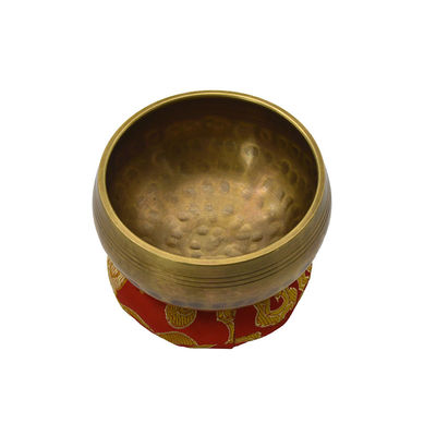 Coppa di brassatura naturale Nepal Set per la meditazione e lo yoga
