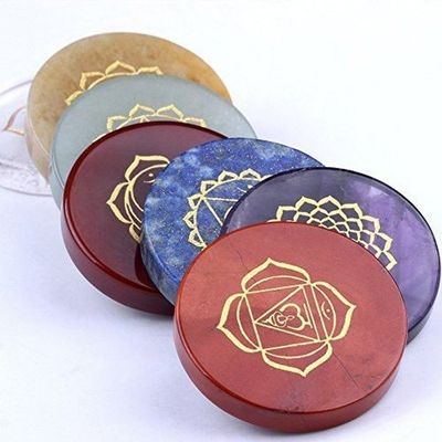 Pietra energetica colorata per Feng Shui Decorazione domestica Sette chakra Pietre di agata di cristallo in stile naturale