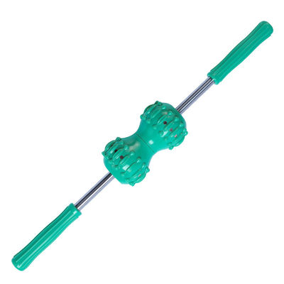 Pvc forte Magnetico doppia palla di schiena massaggiatore corpo Meridiano massaggio Roller manuale Acupoint Stick Servizio professionale vantaggio