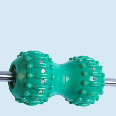 Pvc forte Magnetico doppia palla di schiena massaggiatore corpo Meridiano massaggio Roller manuale Acupoint Stick Servizio professionale vantaggio