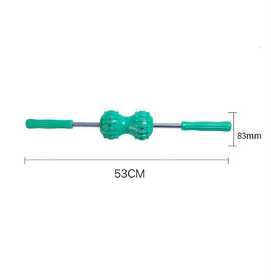 Pvc forte Magnetico doppia palla di schiena massaggiatore corpo Meridiano massaggio Roller manuale Acupoint Stick Servizio professionale vantaggio