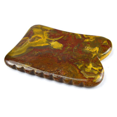 Giallo Mookaite massaggiatore del corpo per Gua Sha Stone Scrapping Face Therapy strumento di massaggio entro il vostro budget