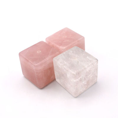 Art Collectible Natural Crystal Stick Holder Quadrato Holder incenso con incisione