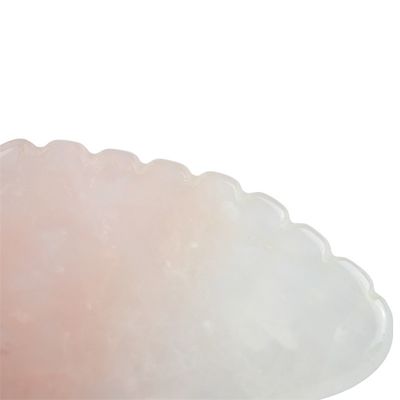 2024 Rose Quartz Gua Sha Massaggio Faciale Strumento di Massaggio Naturale per la Bellezza della Pelle Cristallina Massaggiatore per Facelifting