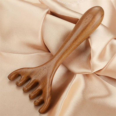Sblocca la tua bellezza Cervo Corna Scalpo Forma Meridiano Massaggiatore Testa Gua Sha Massaggio pettine Per rilassamento del viso e del corpo