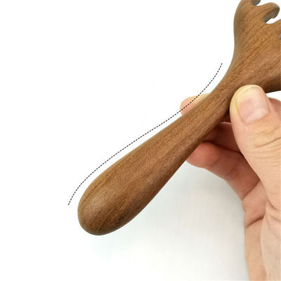 Sblocca la tua bellezza Cervo Corna Scalpo Forma Meridiano Massaggiatore Testa Gua Sha Massaggio pettine Per rilassamento del viso e del corpo