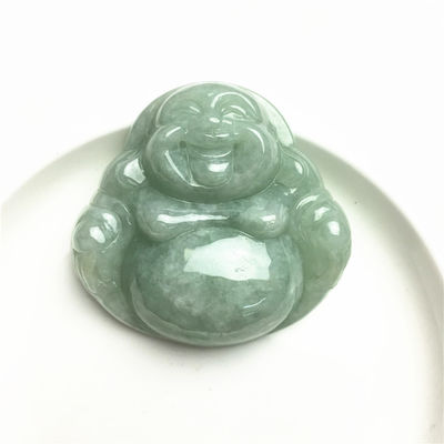 Decorazione Giada Buddha intaglio Pendente per Collare Ridere Buddha Online