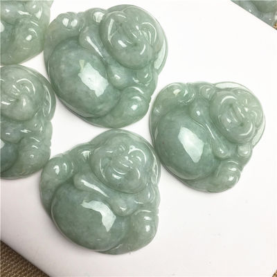 Decorazione Giada Buddha intaglio Pendente per Collare Ridere Buddha Online