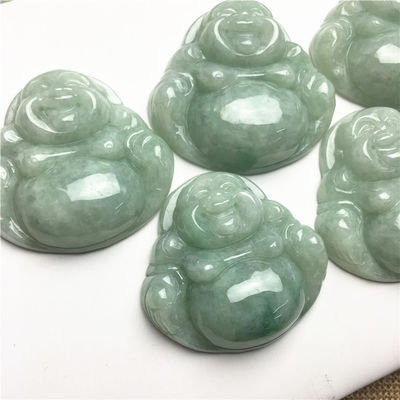 Decorazione Giada Buddha intaglio Pendente per Collare Ridere Buddha Online