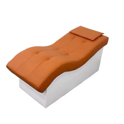 Materiale personalizzabile e in pelle Letto semplice per lavaggio dei capelli per saloni di bellezza Massaggio Spa Cura della salute Fisioterapia OEM/ODM