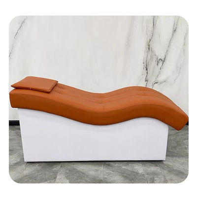 Materiale personalizzabile e in pelle Letto semplice per lavaggio dei capelli per saloni di bellezza Massaggio Spa Cura della salute Fisioterapia OEM/ODM