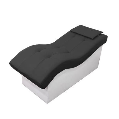 Materiale personalizzabile e in pelle Letto semplice per lavaggio dei capelli per saloni di bellezza Massaggio Spa Cura della salute Fisioterapia OEM/ODM