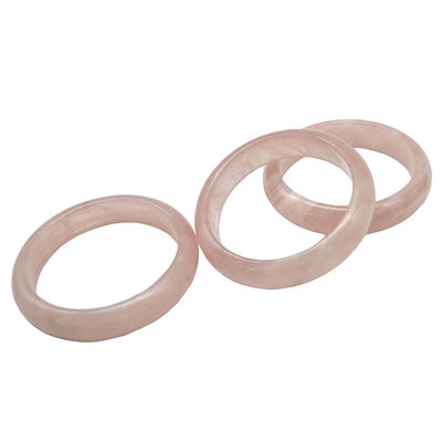 Braccialetti rosa di cristallo rosa braccialetti rosa di forma rotonda regali di matrimonio per donne e uomini