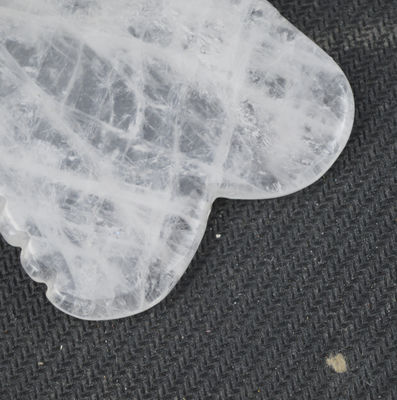 Tavola di raschiatura Gua Sha trasparente per il collo del viso Massaggio della pelle del corpo intero Massaggio muscolare
