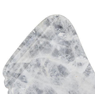 Tavola di raschiatura Gua Sha trasparente per il collo del viso Massaggio della pelle del corpo intero Massaggio muscolare